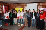 １２月１０日延庆县政府与大学生志愿者“同心同爱、去艾留爱”公益活动